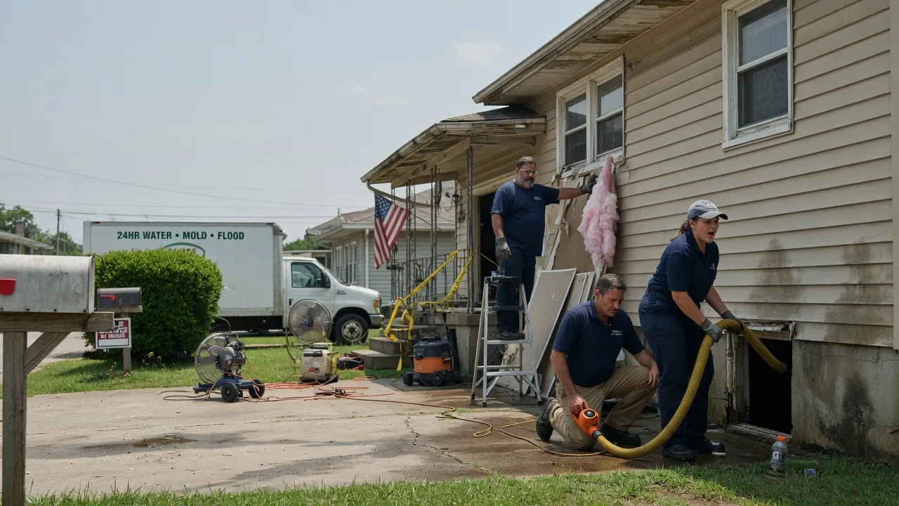 Water Damage Repair in Gillett, AR near me